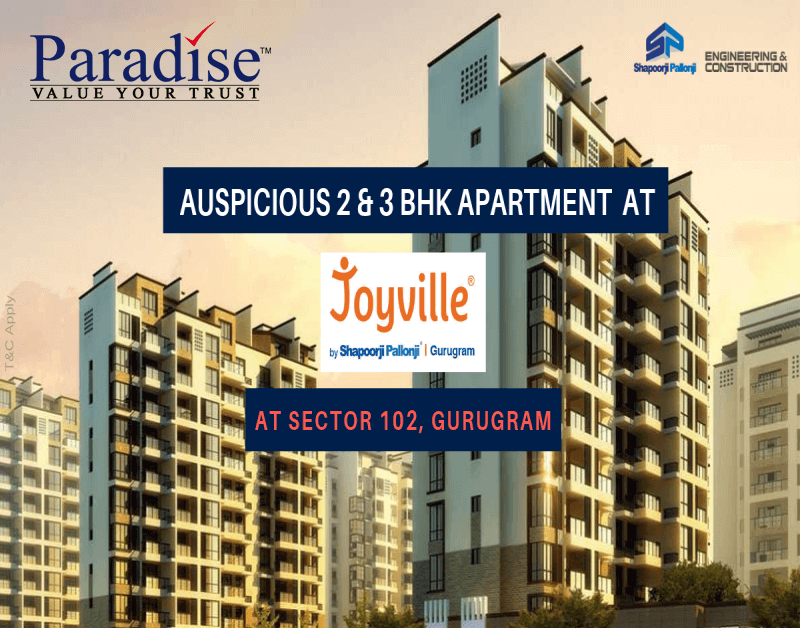 Paradise Consulting Shapoorji Pallonji  Joy Ville Shapoorji Pallonji  Joy Ville